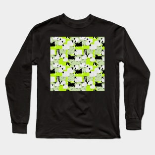 Sheep and Border Collie Long Sleeve T-Shirt